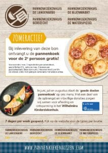 Pannenkoek voor het goede doel